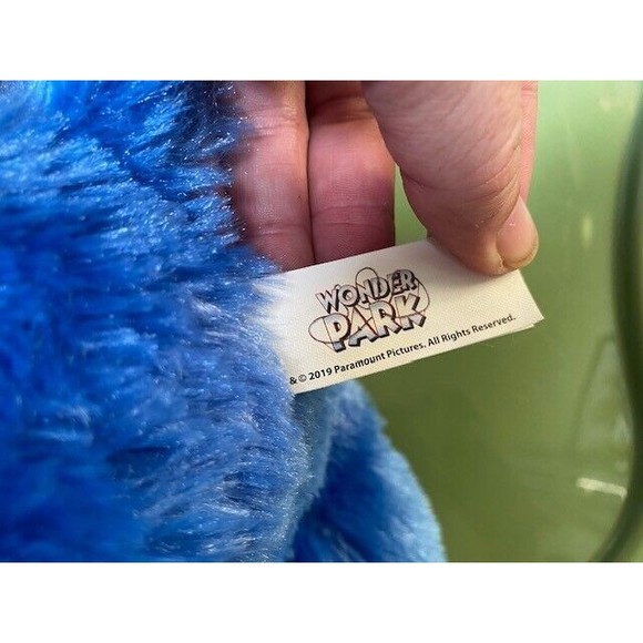 Wonder Park Boomer Plush Blue Bear Stuff Animal Plush 15" Huggable Plastic Nose - Picture 10 of 10